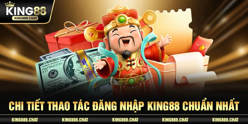 Chi tiết thao tác đăng nhập KING88 chuẩn nhất