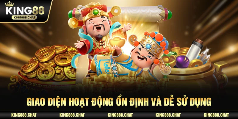 Giao diện hoạt động ổn định và dễ sử dụng